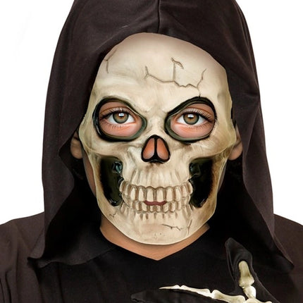 MÁSCARA DE CALAVERA PARA NIÑOS - PLÁSTICO