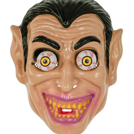 MASCARA ROCK OJOS VAMPIRO PLASTICO DURO