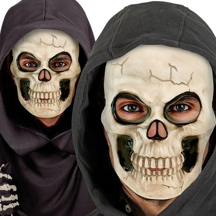 MÁSCARA DE CALAVERA PARA ADULTOS - PLÁSTICO