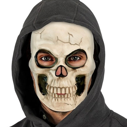 MÁSCARA DE CALAVERA PARA ADULTOS - PLÁSTICO
