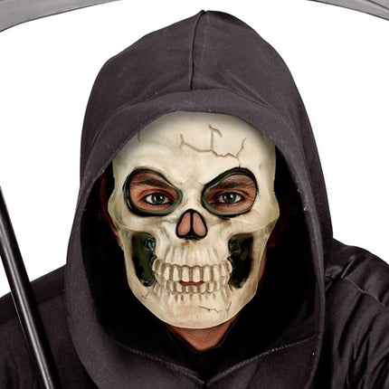 MÁSCARA DE CALAVERA PARA ADULTOS - PLÁSTICO