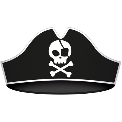 Sombreros de fiesta piratas 6uds.