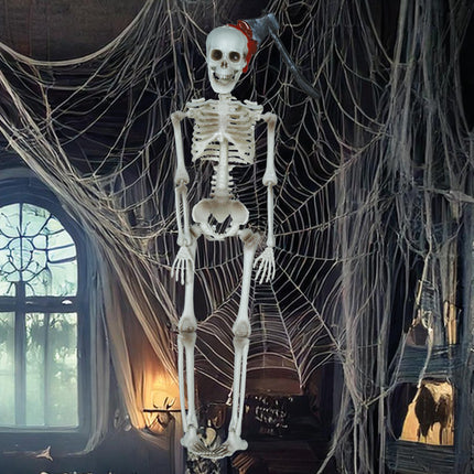 Halloween Decoración Colgante Esqueleto Con Hacha 40cm