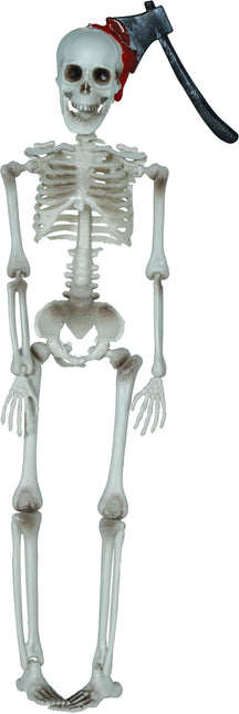 Halloween Decoración Colgante Esqueleto Con Hacha 40cm