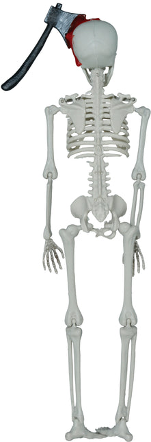Halloween Decoración Colgante Esqueleto Con Hacha 40cm