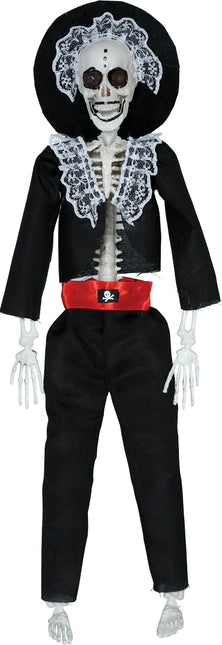 Muñeca Esqueleto Mariachi 40cm