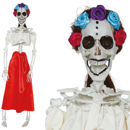 Decoración Colgante Día De Los Muertos 40cm