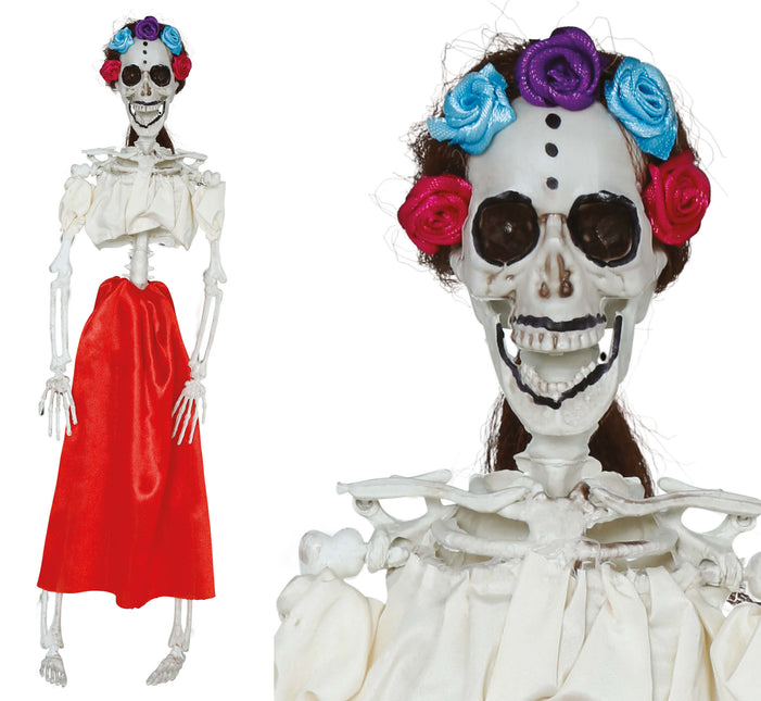 Decoración Colgante Día De Los Muertos 40cm