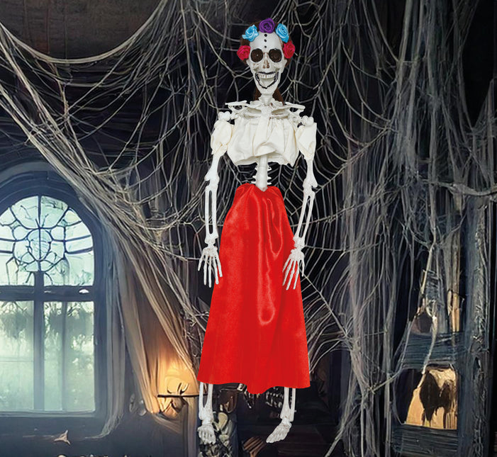 Decoración Colgante Día De Los Muertos 40cm
