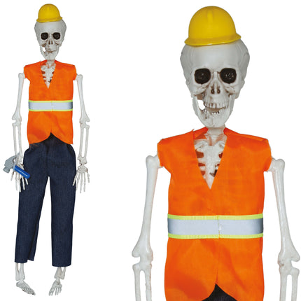 Muñeca de Halloween Esqueleto Carretero 40cm