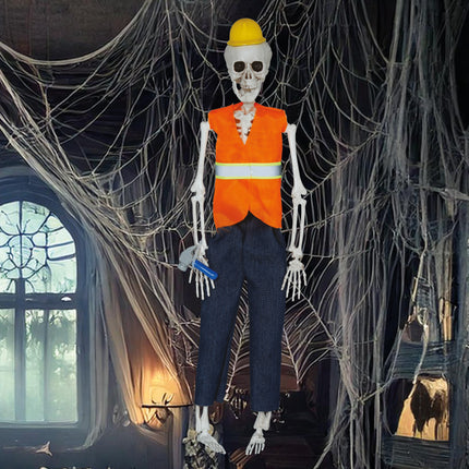 Muñeca de Halloween Esqueleto Carretero 40cm