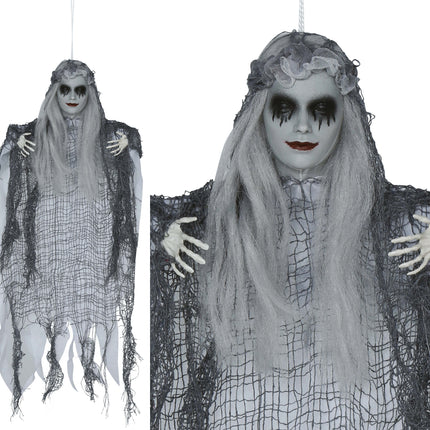 Halloween Muñeca Mujer Muerta 50cm