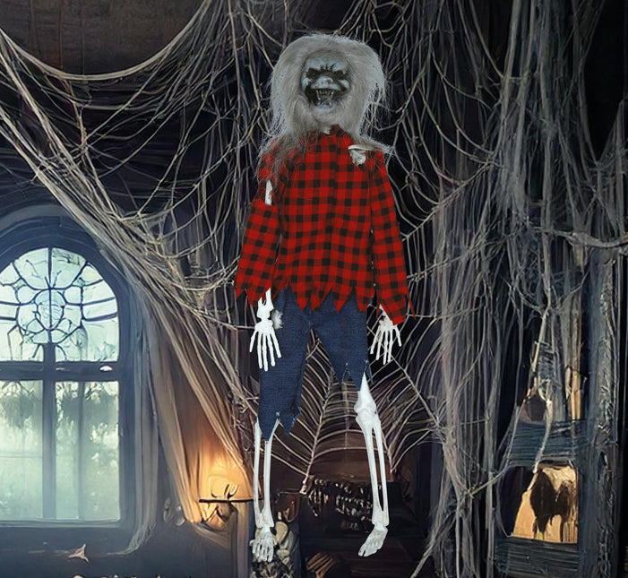 Muñeca de Halloween Hombre Lobo 40cm
