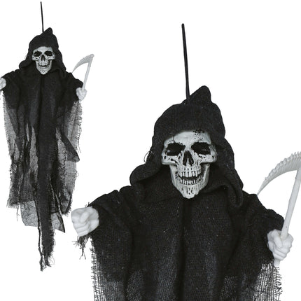 Muñeca de Halloween Esqueleto con Guadaña