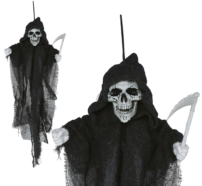 Muñeca de Halloween Esqueleto con Guadaña