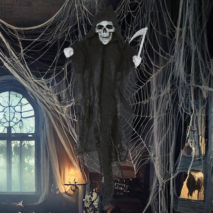 Muñeca de Halloween Esqueleto con Guadaña