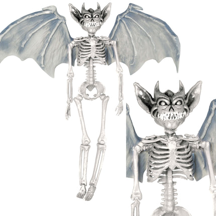 Muñeca Halloween Esqueleto Vampiro 40cm