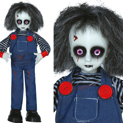 Muñeco de Halloween Niño Diablo 45cm