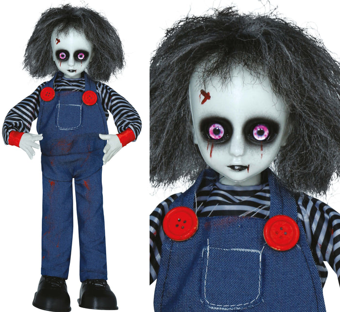 Muñeco de Halloween Niño Diablo 45cm