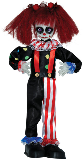 Muñeca de Halloween Payaso 40cm