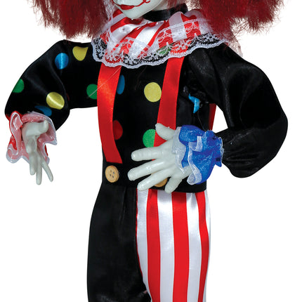 Muñeca de Halloween Payaso 40cm