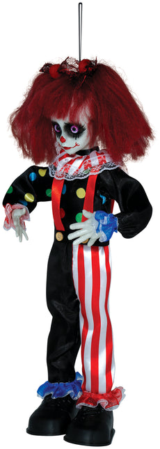 Muñeca de Halloween Payaso 40cm