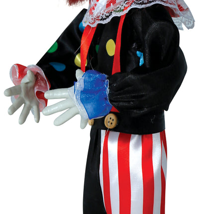 Muñeca de Halloween Payaso 40cm