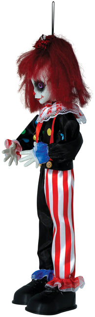 Muñeca de Halloween Payaso 40cm