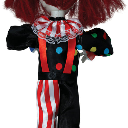 Muñeca de Halloween Payaso 40cm
