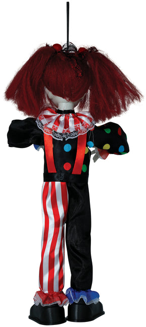 Muñeca de Halloween Payaso 40cm
