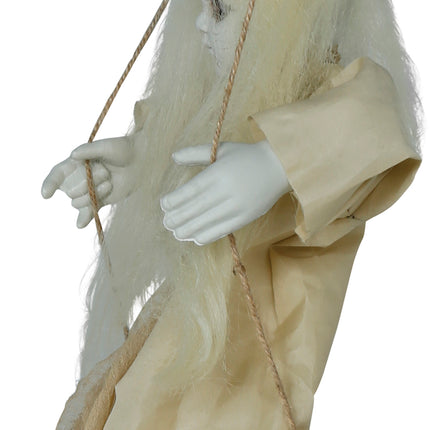 Muñeca De Halloween Con Luz Y Sonido 75cm