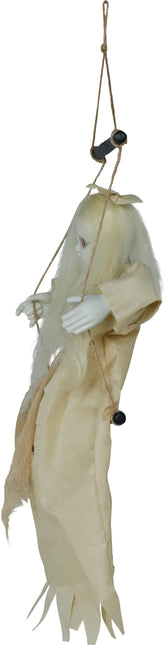 Muñeca De Halloween Con Luz Y Sonido 75cm