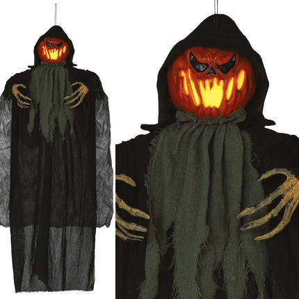 Muñeca de Halloween Calabaza con Luz 1,2m