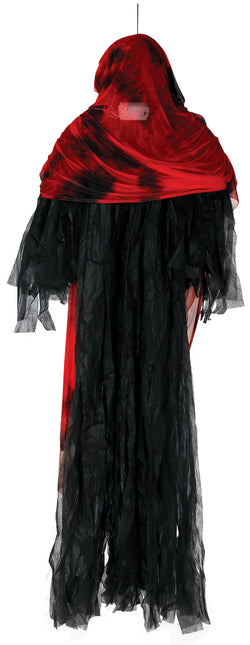 Muñeca Halloween Esqueleto Con Luz Y Ojos Móviles 1,7m