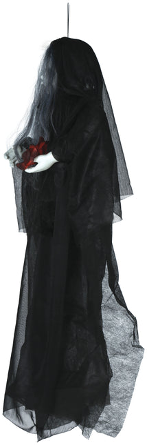 Muñeca De Halloween Con Luz Y Sonido 90cm