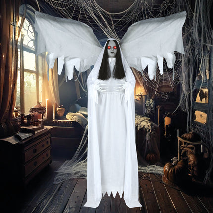 Muñeca de Halloween con Luz, Sonido y Movimiento 1,7m