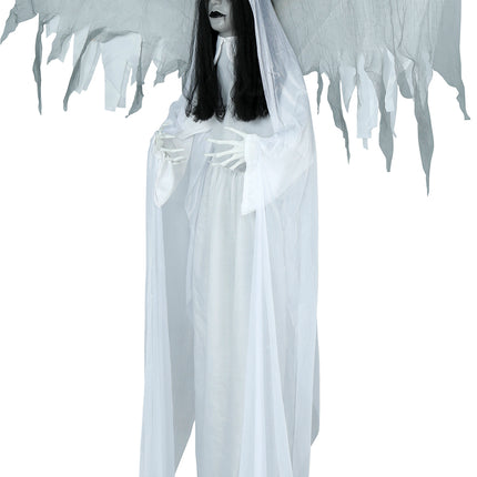Muñeca de Halloween con Luz, Sonido y Movimiento 1,7m