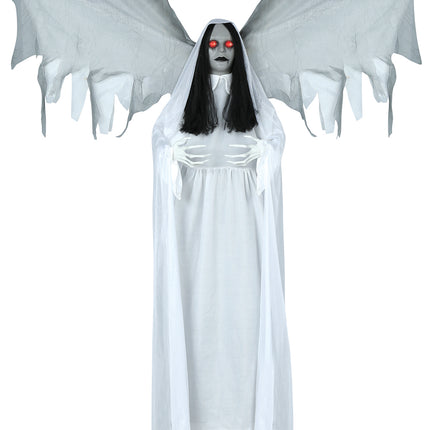 Muñeca de Halloween con Luz, Sonido y Movimiento 1,7m