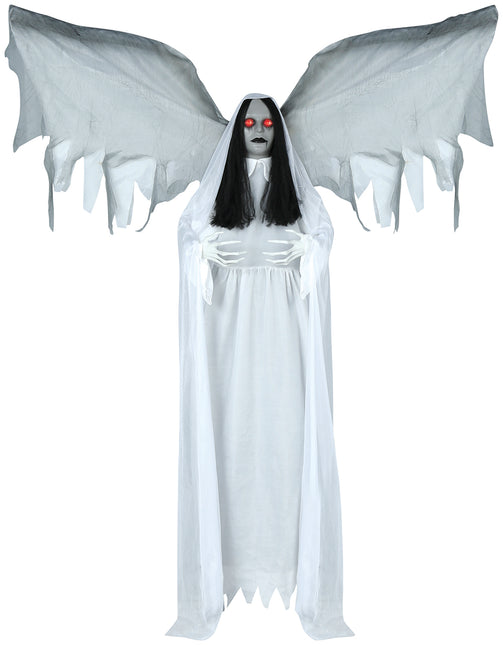 Muñeca de Halloween con Luz, Sonido y Movimiento 1,7m