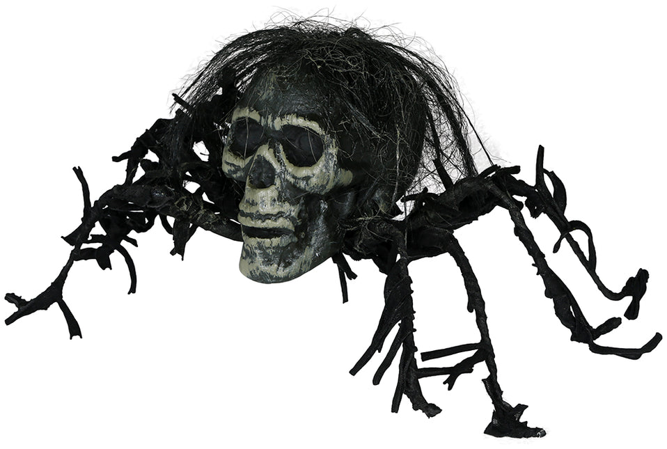 Halloween Calavera de Araña Falsa 38cm
