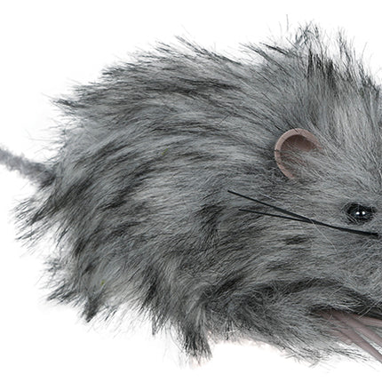 Ratón Falso Gris 11cm