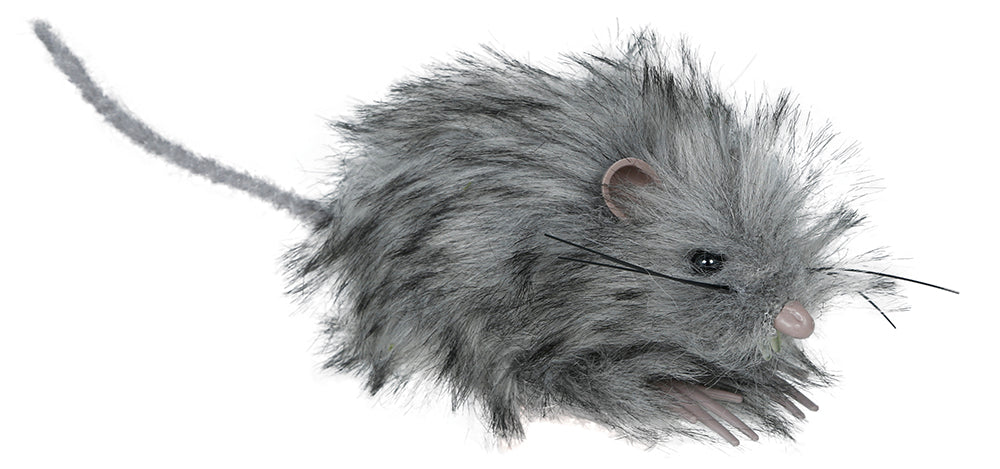 Ratón Falso Gris 11cm