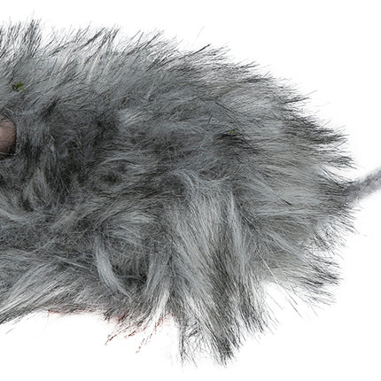 Ratón Falso Gris 11cm
