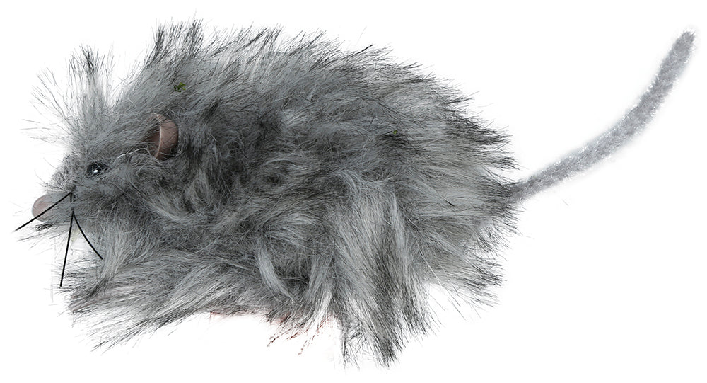 Ratón Falso Gris 11cm