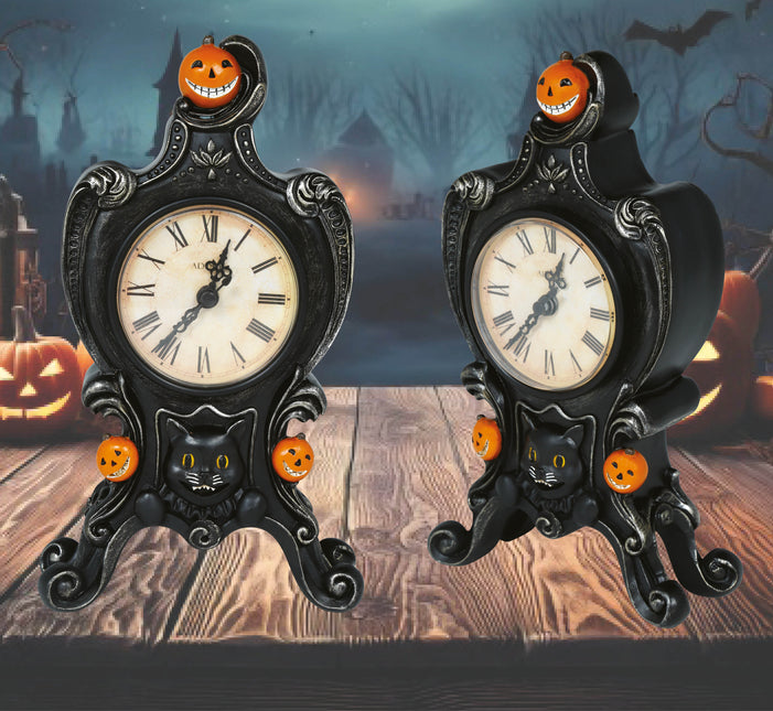 Reloj de Halloween Antiguo 24cm