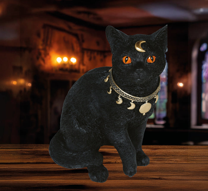 Gato Falso Negro 28cm