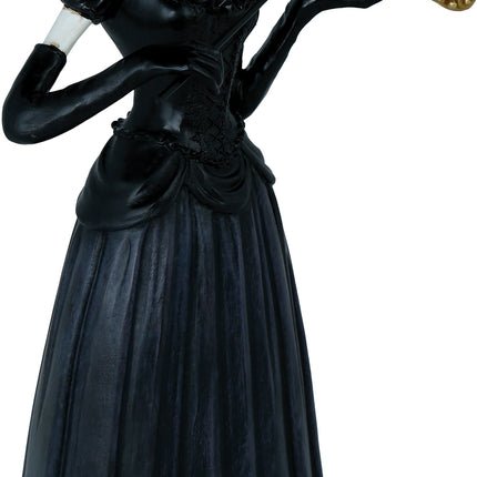 Halloween Esqueleto Mujer Con Violín 26cm