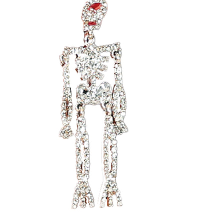 Pendientes Halloween Esqueleto 6,5cm