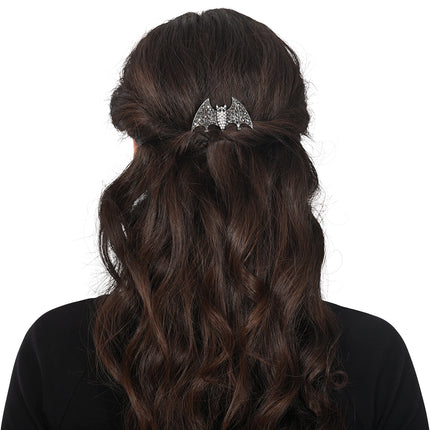 Pinza para el pelo murciélago 9cm 2uds