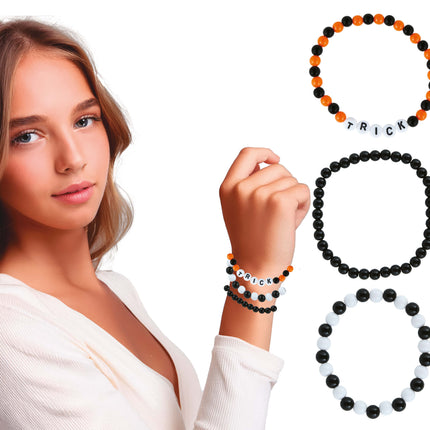 Halloween Pulsera Truco 3pcs